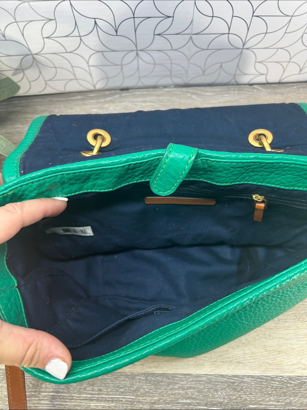 1389 Marc by Marc Jacobs leather crossbody bag 271221389 - Picture 4 of 13